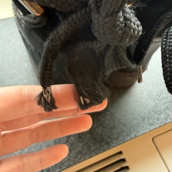 See by Chloe Black tie boots. Elevated Ugg Style - Picture 3 of 7